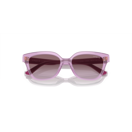 Óculos De Sol Para Crianças Vogue Eyewear Feminino 0vj2021 Transparent Pink Violet Gradie